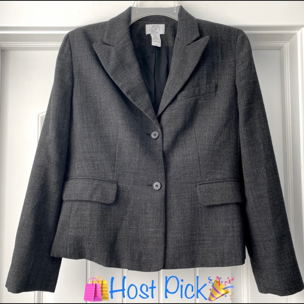 Ann Taylor LOFT Petite Wool Jacket